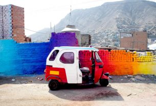 Conoce el increíble barrio de colores en Perú (Fotos)